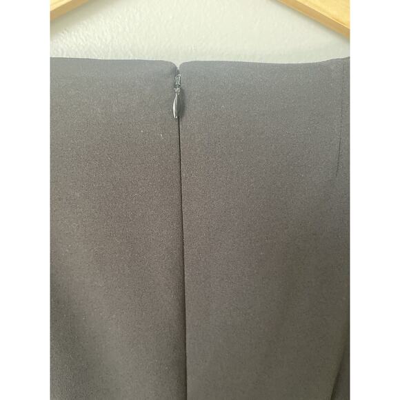 CALVIN KLEIN BELL SLEEVES SHEATH DRESS W/ MESH INSERTS, BLACK , Women’s SIZE 8 - Picture 6 of 8